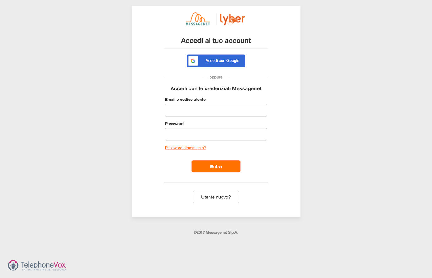 Accedere a lyber