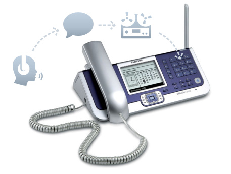 Επαγγελματικό σύστημα τηλεφωνίας με πολλαπλές λειτουργίες τηλεφωνικού κέντρου